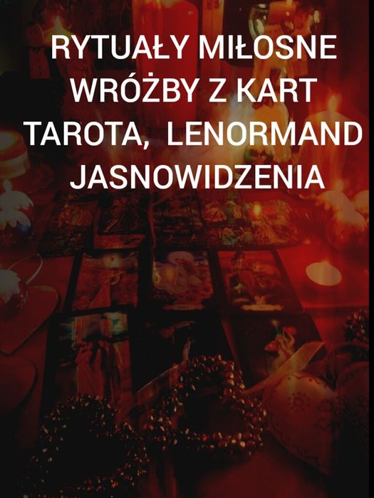 Rytuały Bogactwa Miłosne Wróżby Karty Tarota Jasnowidz Szeptunka Urok