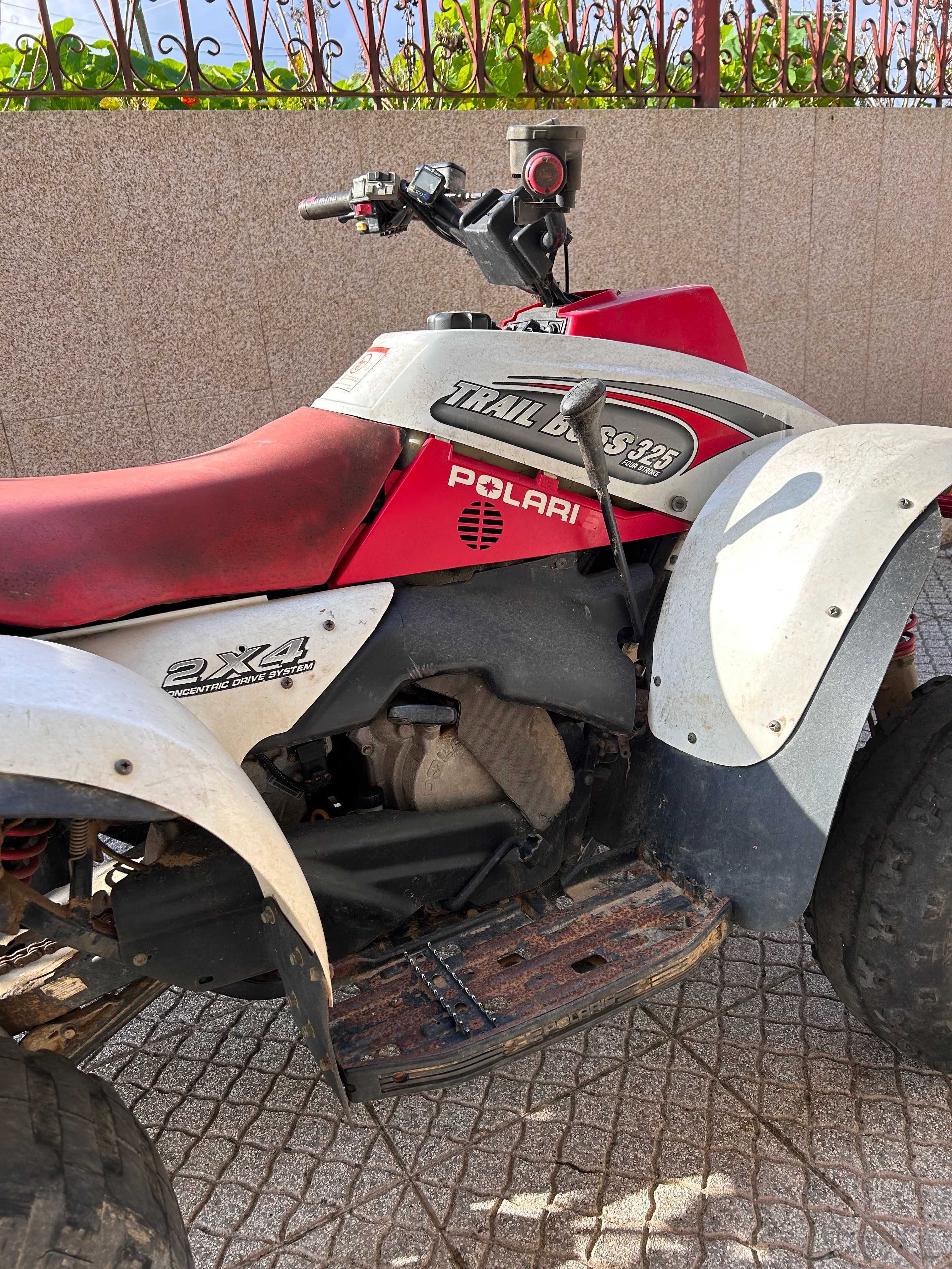 Moto 4 Polaris Trail Boss 325 Matriculada