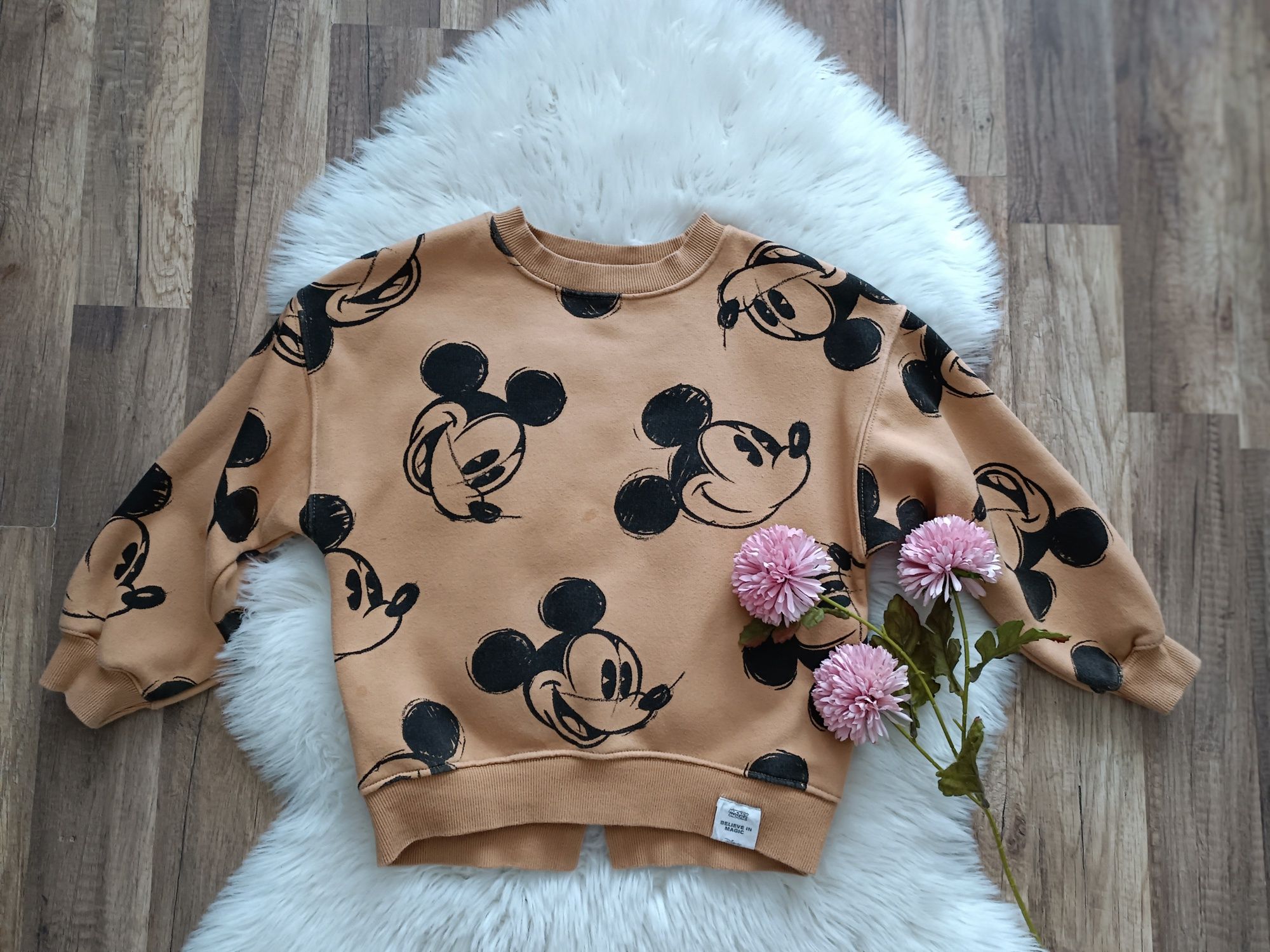 Bluza Zara Mickey 134 rozmiar