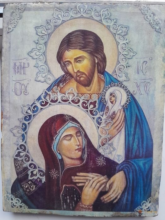 1905г Успения Божей Матери старинная икона