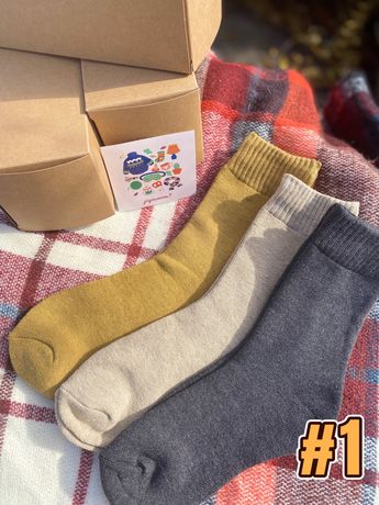 Жіночі шкарпетки, махрові шкарпетки, набір шкарпеток, жіночі носки