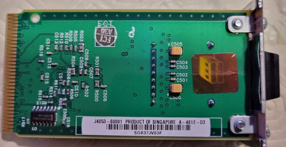 HP 100-FX SC transceiver J4853A