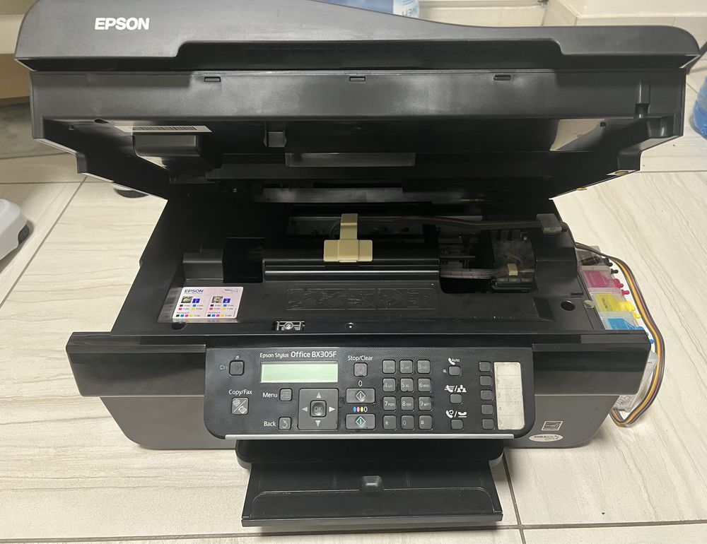 Принтер кольоровий Epson BX305F + СНПЧ