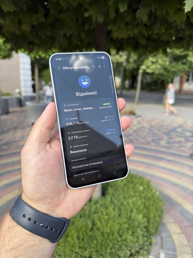 Ідеальний стан Samsung Galaxy A35 5G 8/256Gb Iceblue Оплата частинами