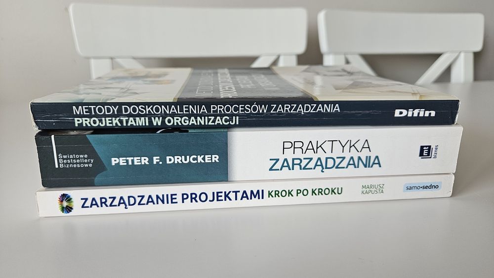 Zarządzanie projektami - zestaw książek