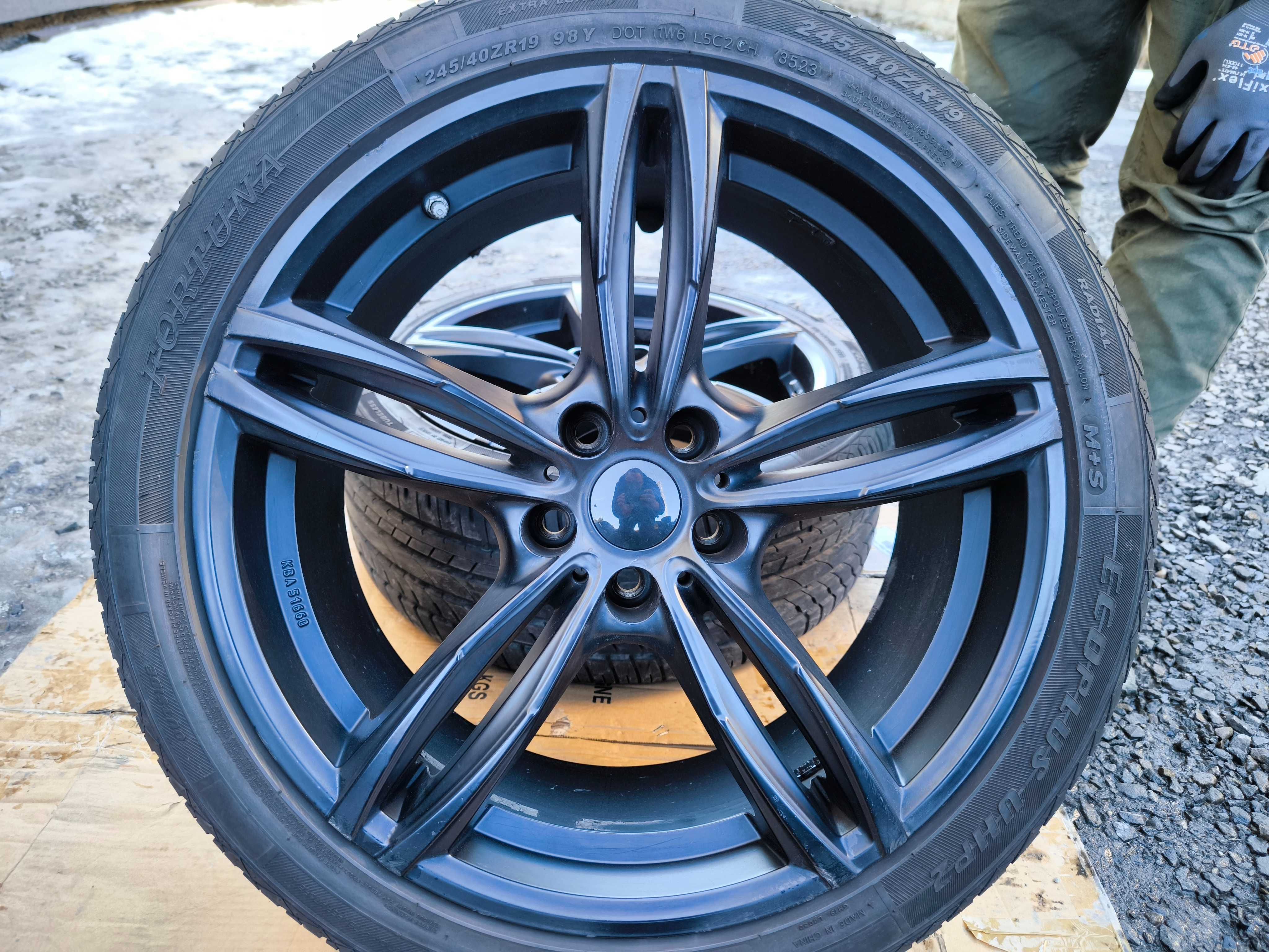 Koła Audi VW Skoda Seat Mercedes BMW 19 cali 5x112 ET25 Opony 245/40