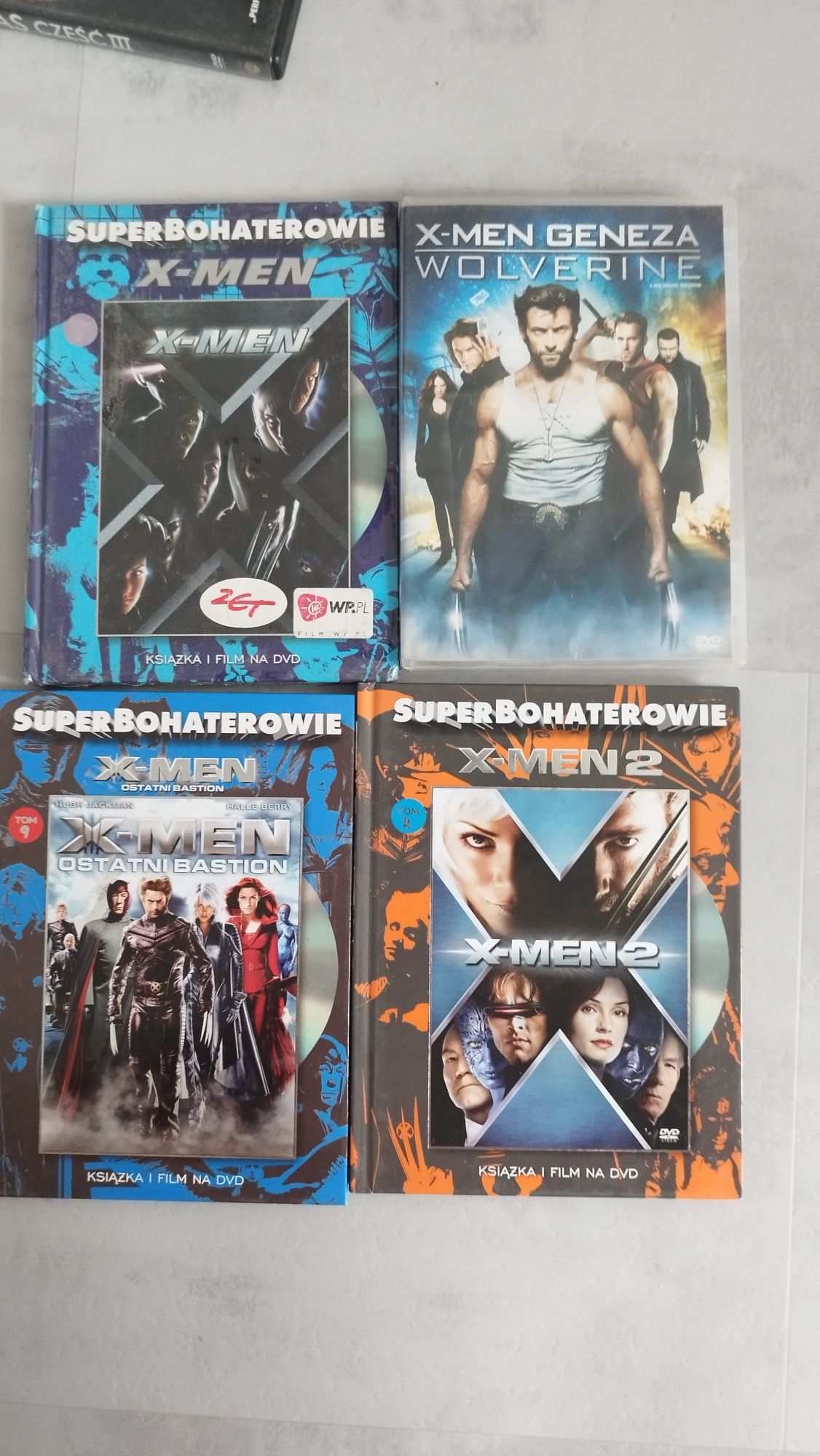 X MEN i Wolverine komplet LEKTOR PL książka +film