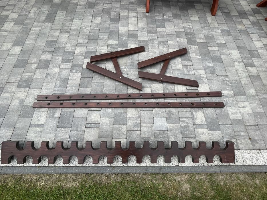 Paintball - mobilny skladany stojak na markery