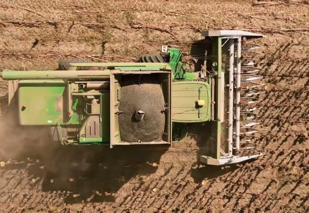 Жатка соняшникова Maans S під Клаас, Нью Холланд (Claas, New Holland).
