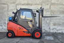 Linde H35 2017r . TRIPLEX z wolnym skokiem , 4 sekcje , wózek widłowy
