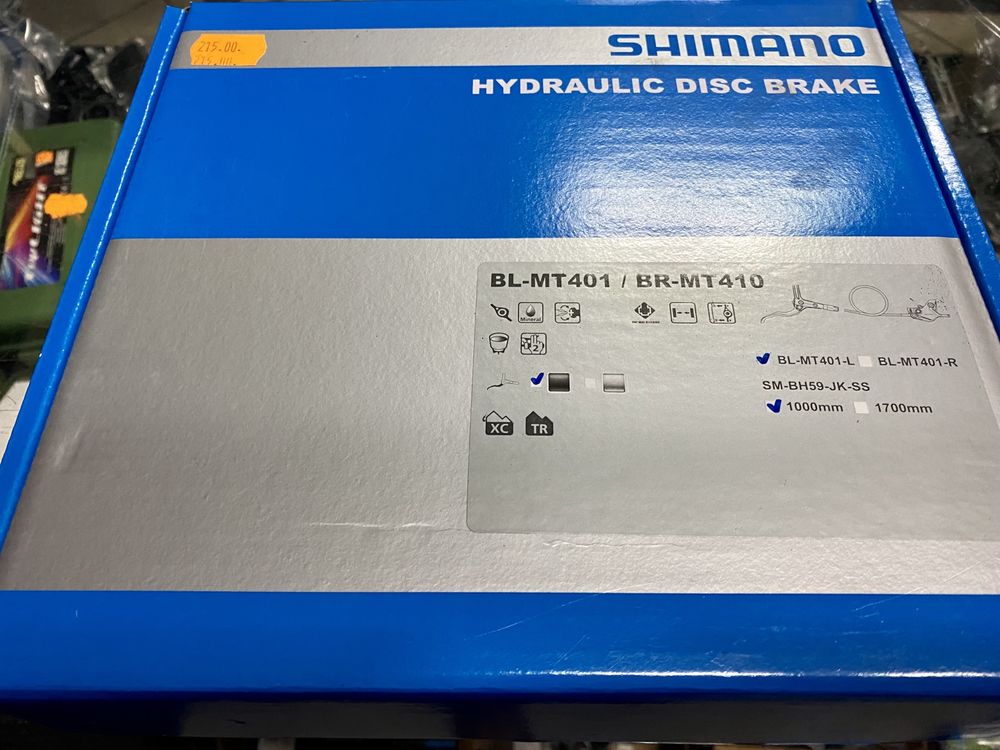 Hamulec Shimano BL-MT401/ BR-MT410 przód