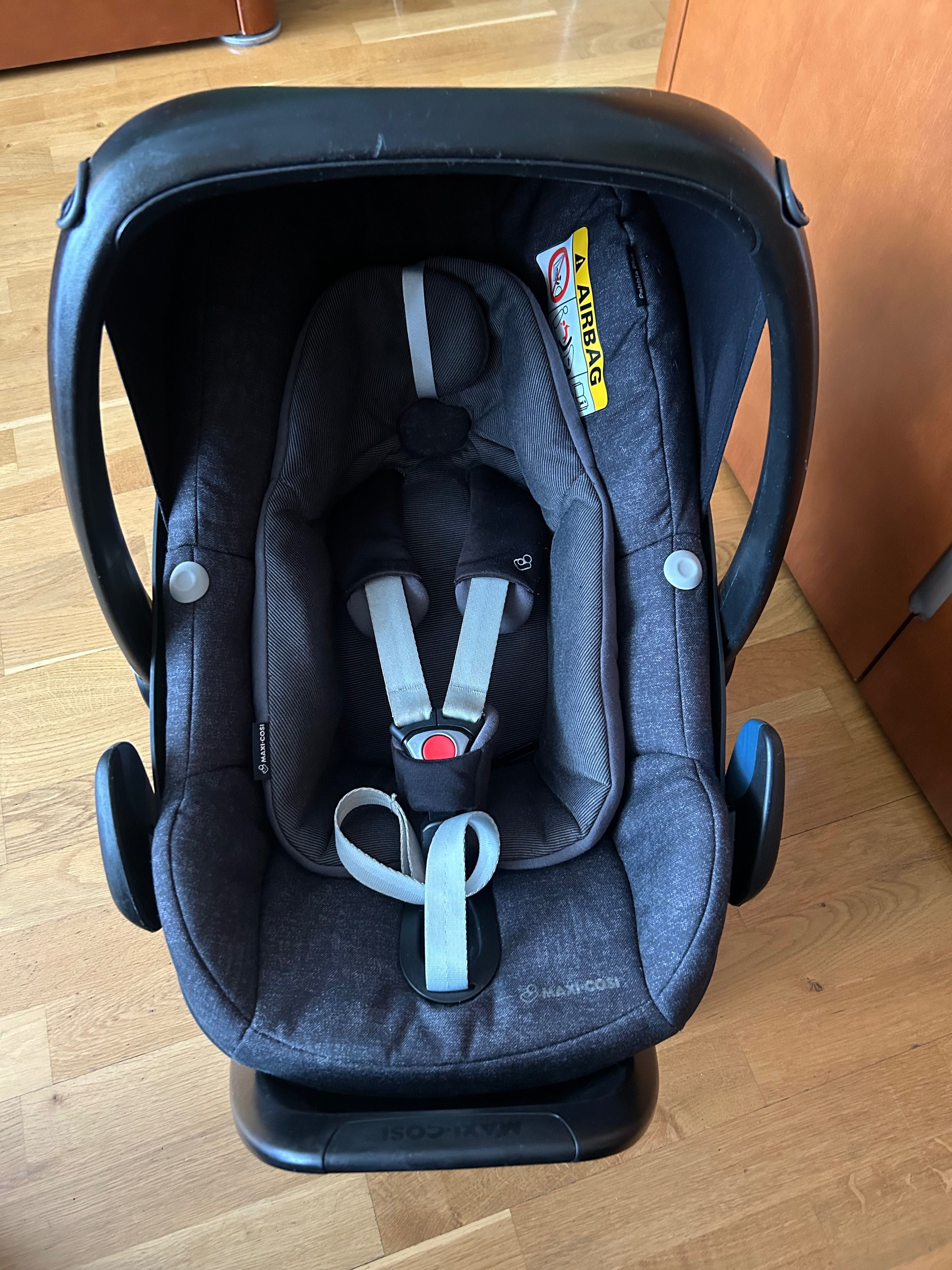 Fotelik maxi cosi pebble plus + baza isofix