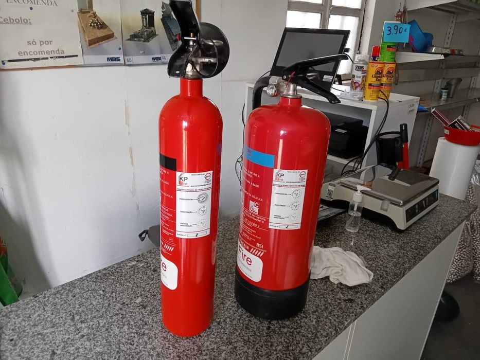 Balança Digital, Extintores, POS, Caixa de notas e moedas entre outros