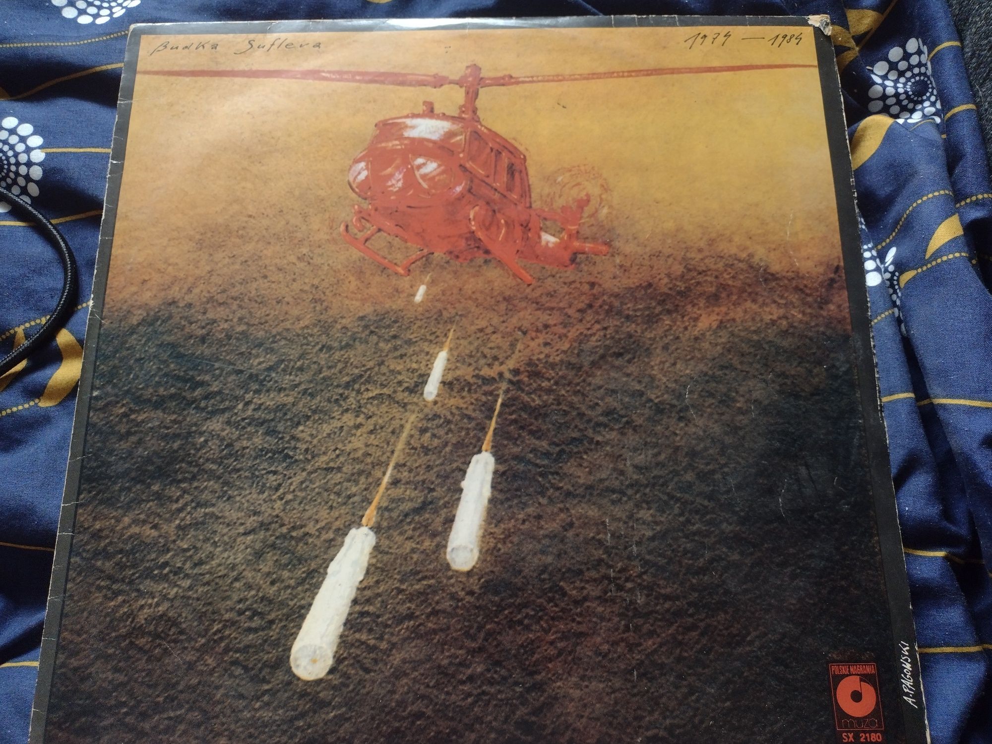 Vinyl Budka Suflera Helikopter