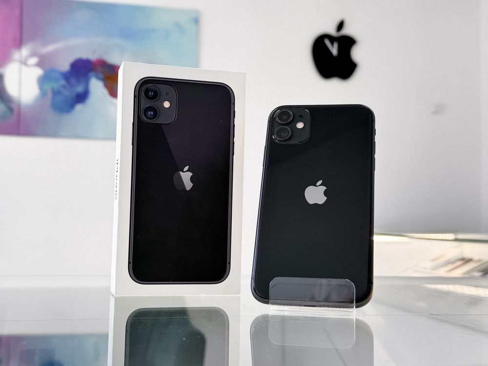 iPhone 11 64 GB Czarny Super Stan Sklep