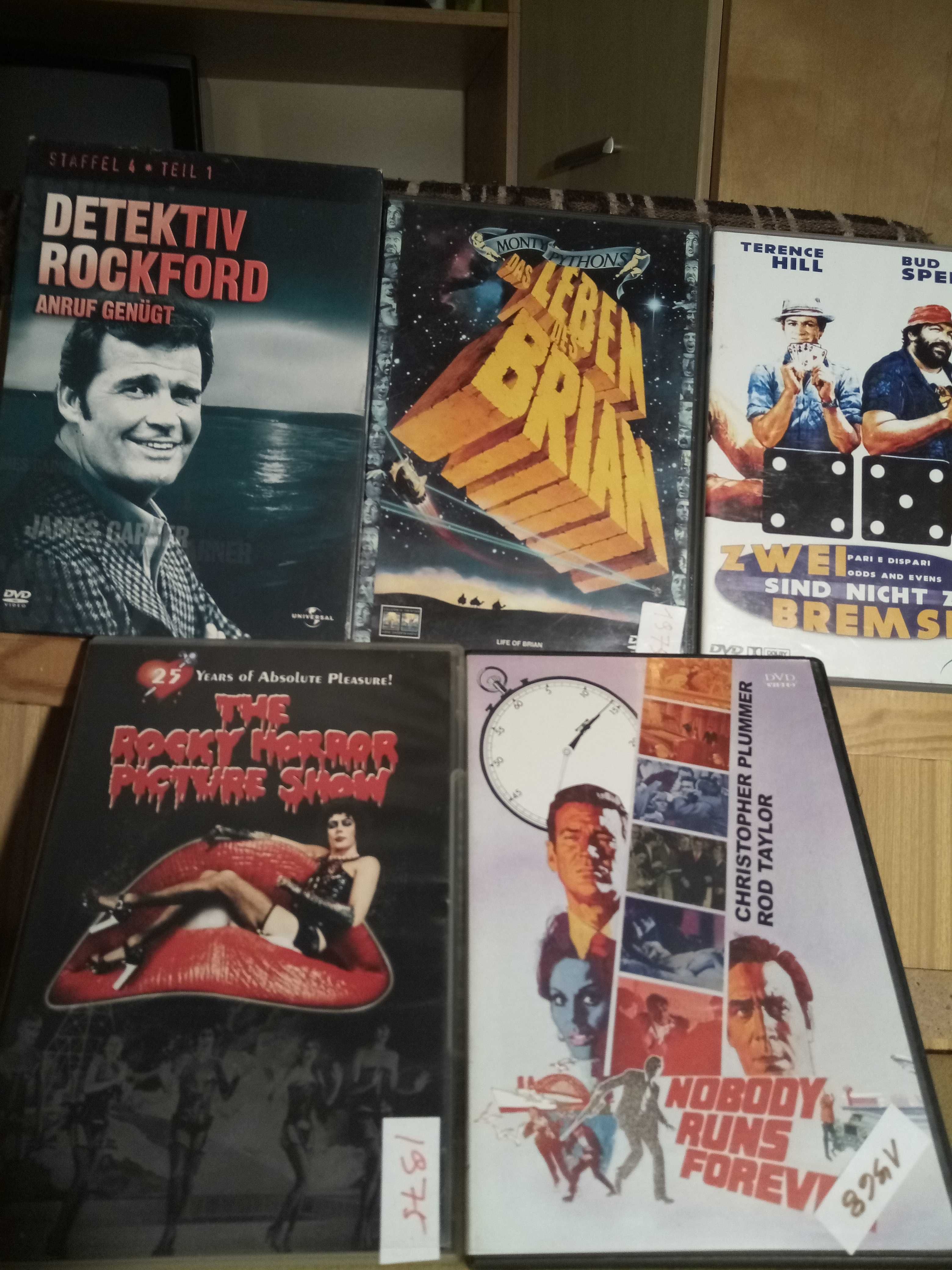 Filmy DVD z lat 1968-74