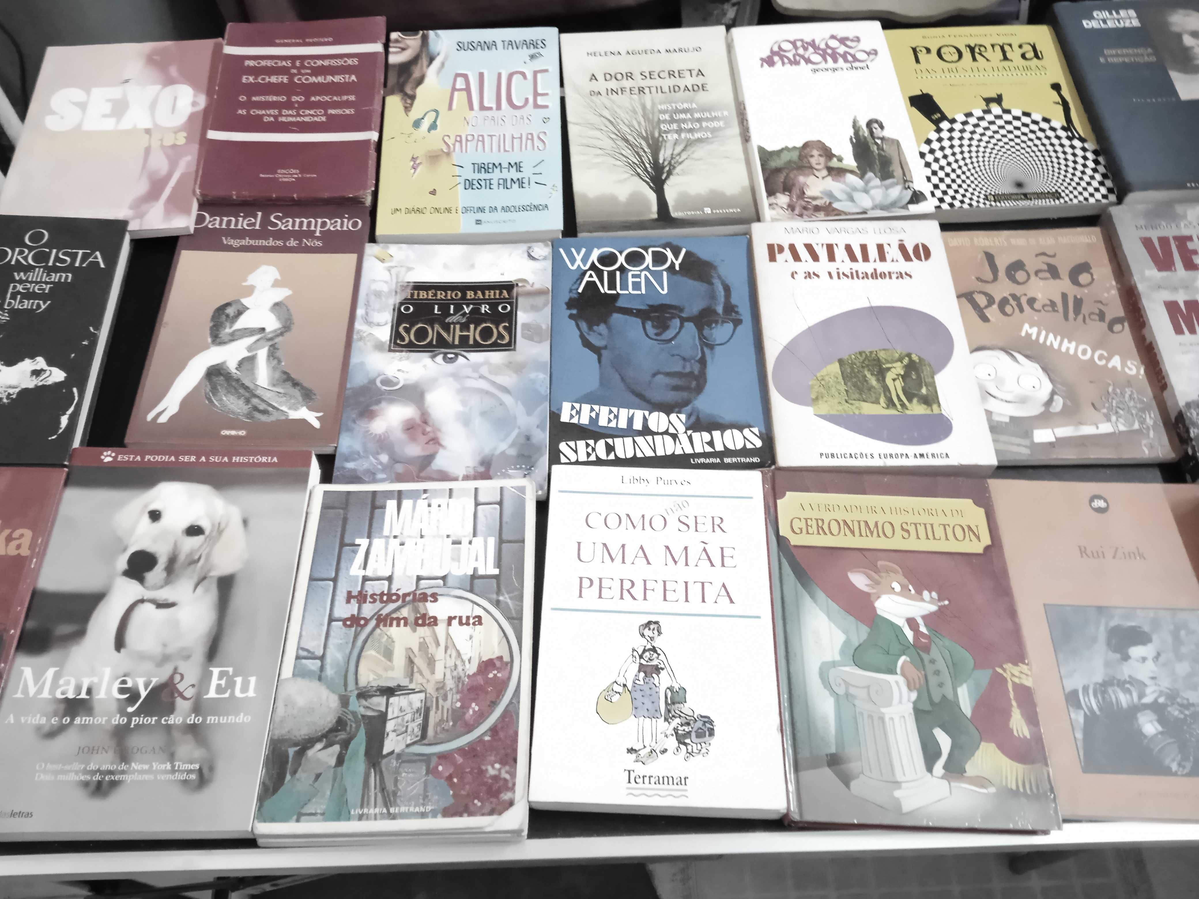 livros de vários autores