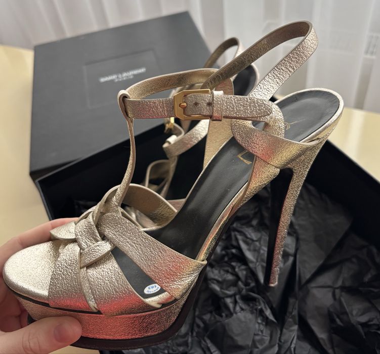 Продам каблуки Saint Laurent, оригинал, 39 размер, в хорошем состоянии