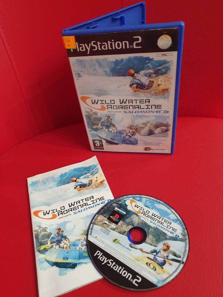Gra gry ps2 playstation 2 Wild Water Adrenaline featuring Salomon