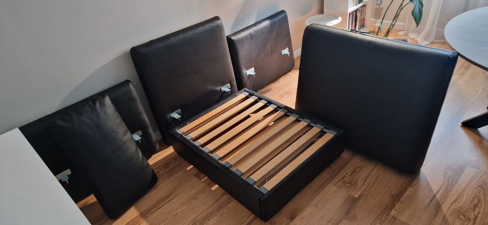 Fotel, sofa rozkładana, amerykanka, IKEA