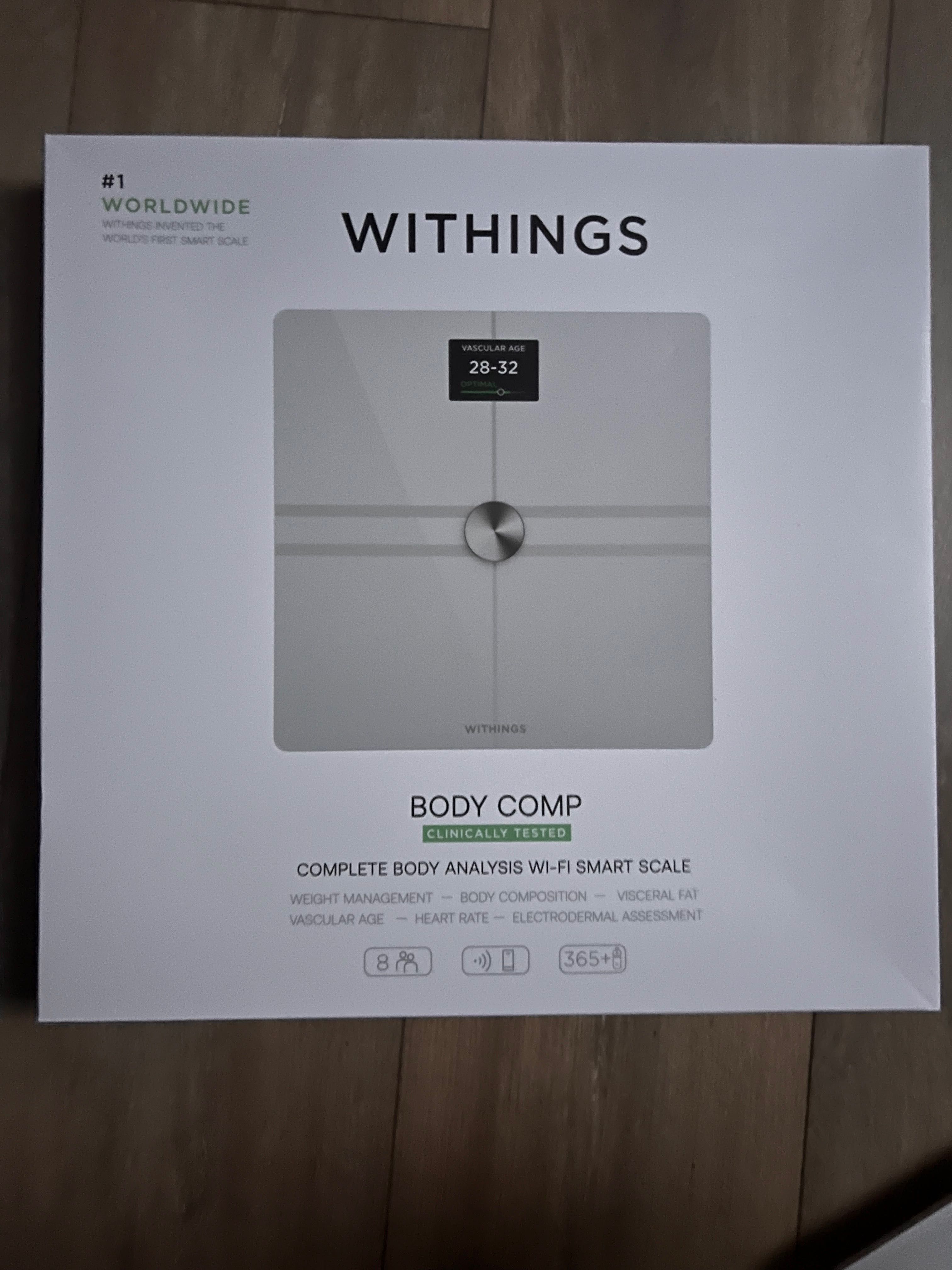 Smart Waga Inteligentna Withings Body Comp