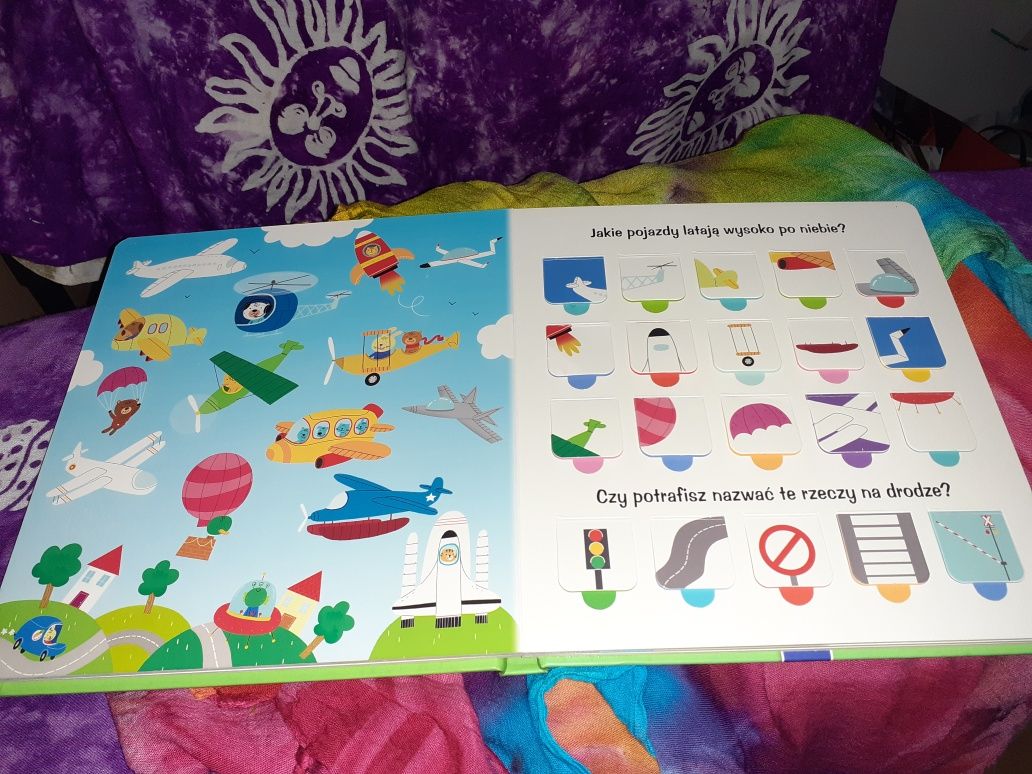 W drogę edukacyjna książka ze 100 okienkami dla dzieci