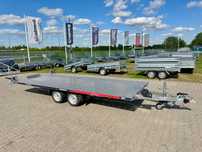 Lorries PLI35-5021  laweta 500x201 cm pełna podłoga do 3500 kg DMC przyczepa uchylana