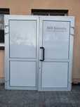 Drzwi aluminiowe dwuskrzydłowe 190x210 wewnętrzne