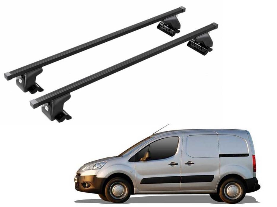 Bagażnik dachowy PEUGEOT Partner II 2008 do 2018 bazowy belki na dach