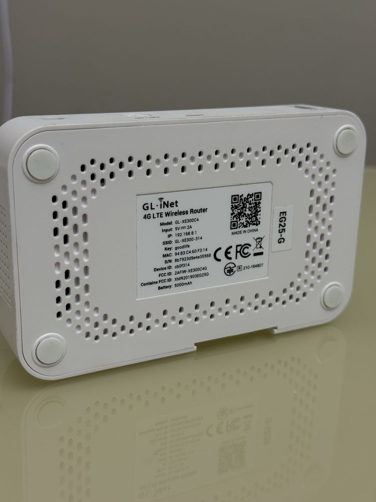 4G LTE WiFi роутер GL-iNet Puli (GL-XE300) з VPN, WireGuard та DNS