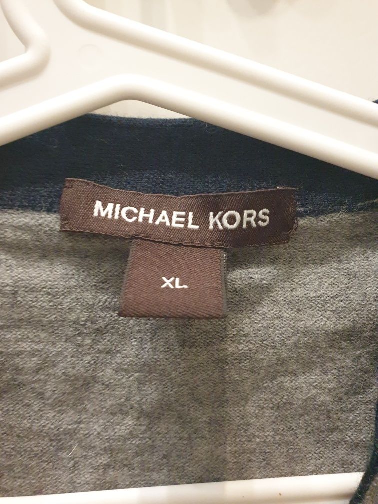Wełniany 100% wełna Sweter Michael Kors XL damski 42