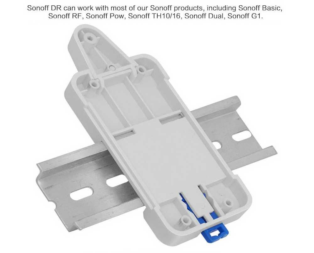 Sonoff DR DIN Rail Tray кріплення на din-рейку