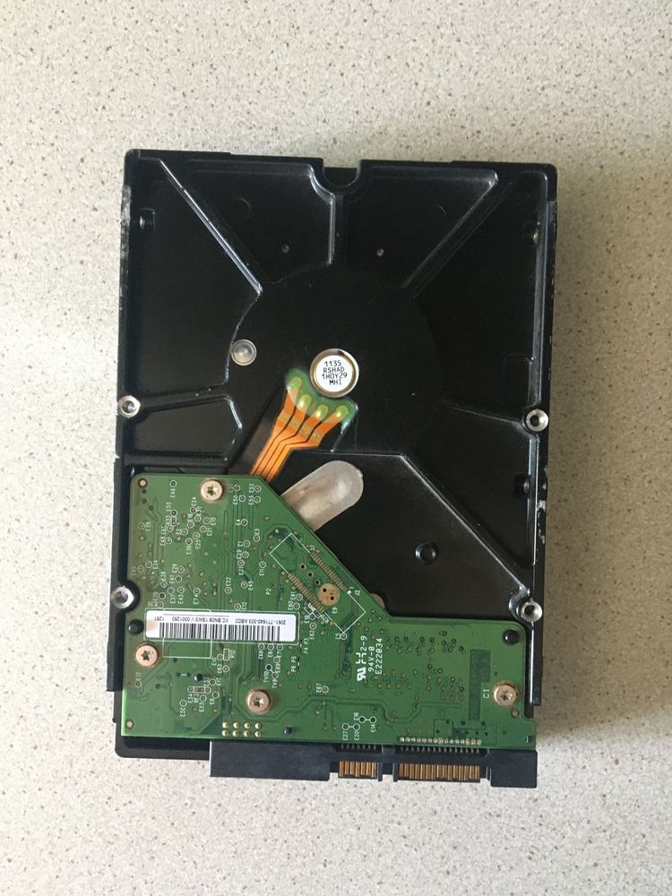 Жёсткий диск Western Digital 1Tb (Есть битые сектора)