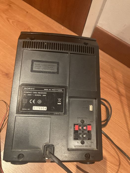 Aparelhagem sony mini (antiga)