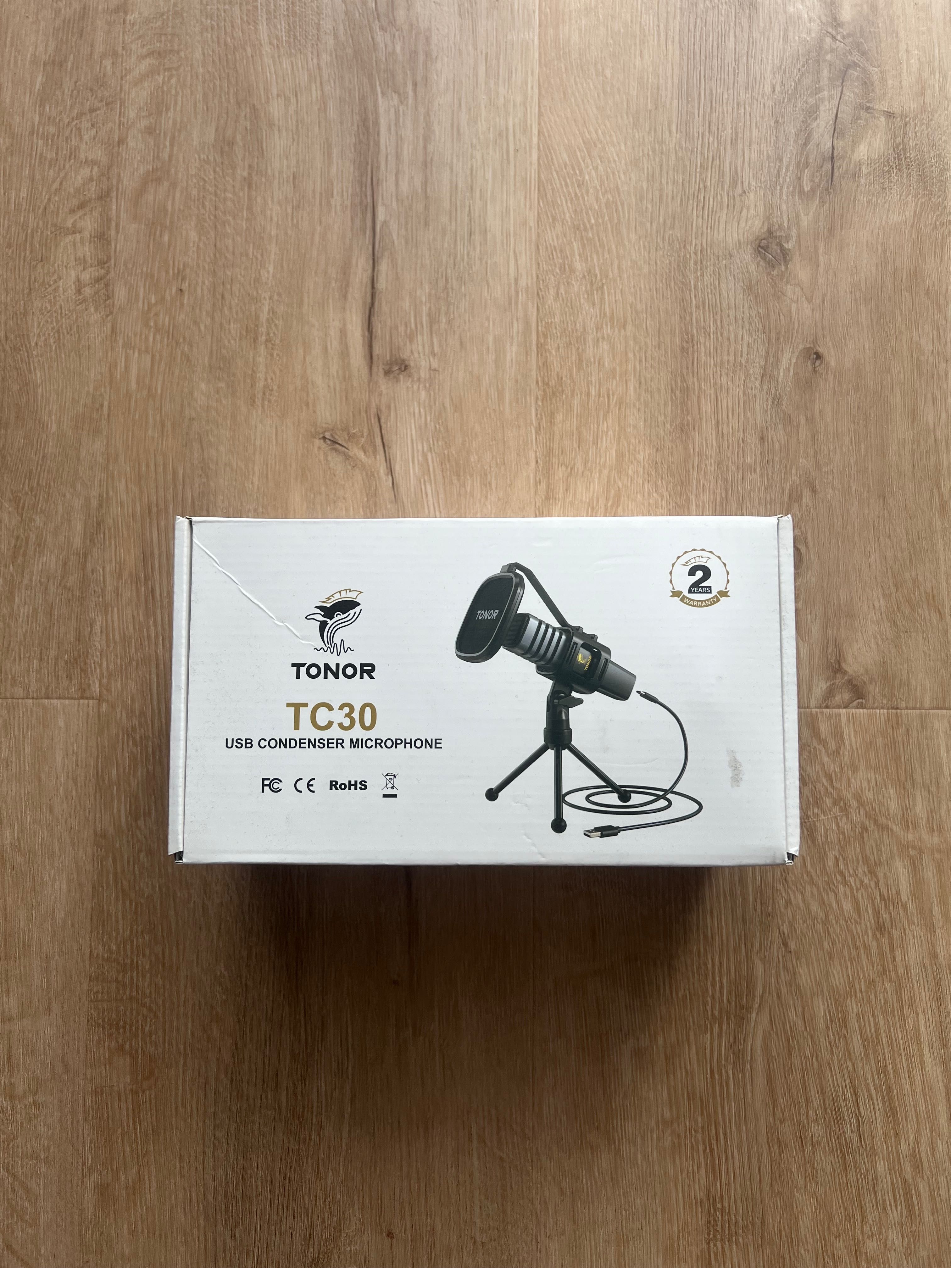 Mikrofon pojemnościowy USB Tonor TC30