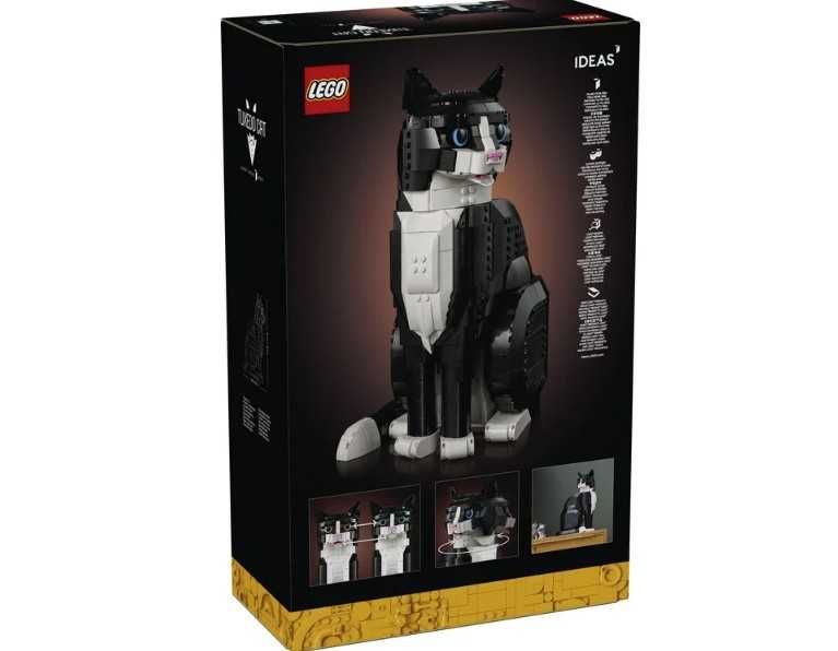LEGO Ideas Чорно-білий кіт (21349)  Лего 21349 УЦІНКА