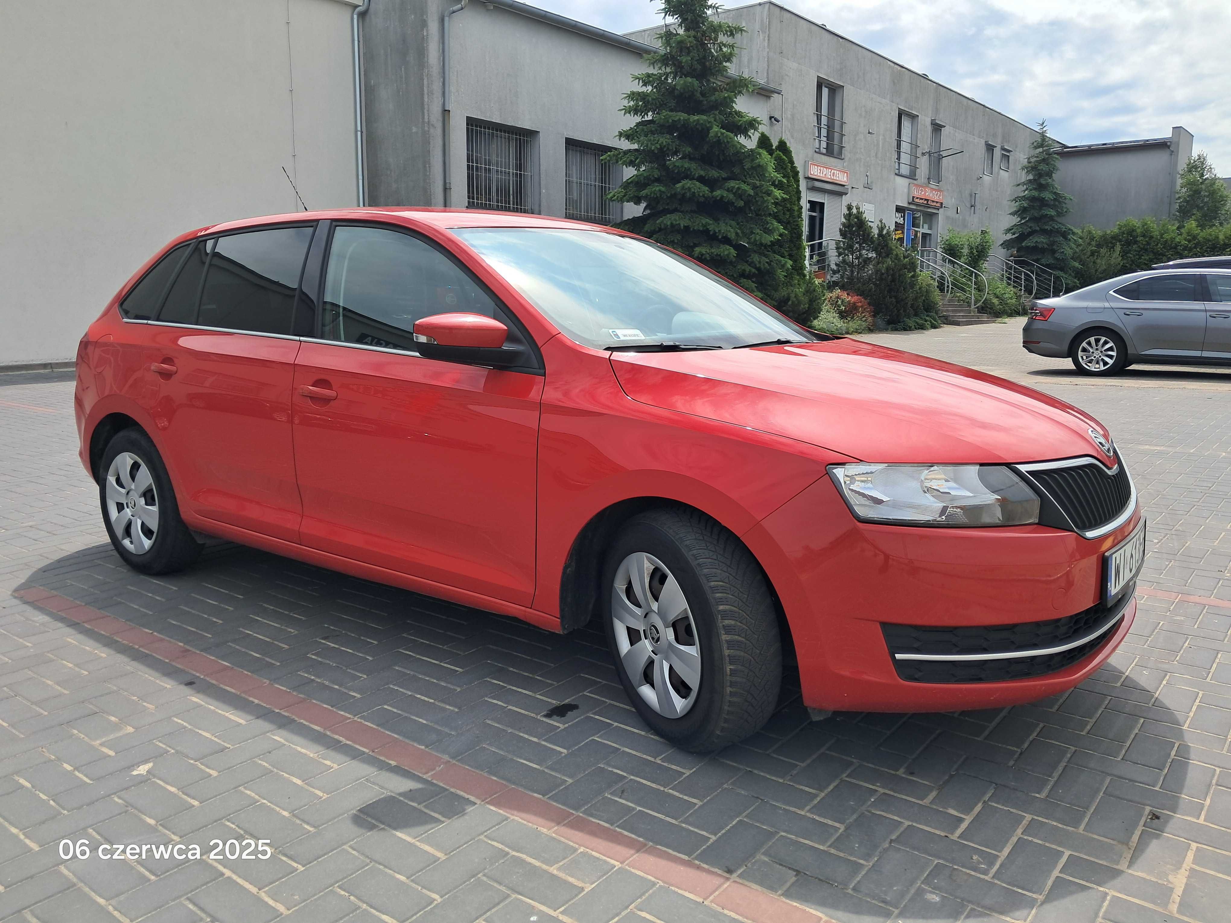 Skoda Rapid 1.2 TSI Benzyna z fabrycznym gazem.
