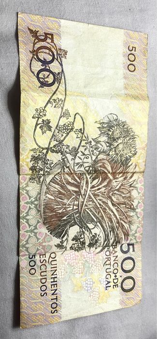 Nota de 500 escudos “1994” Mouzinho da Silveira
