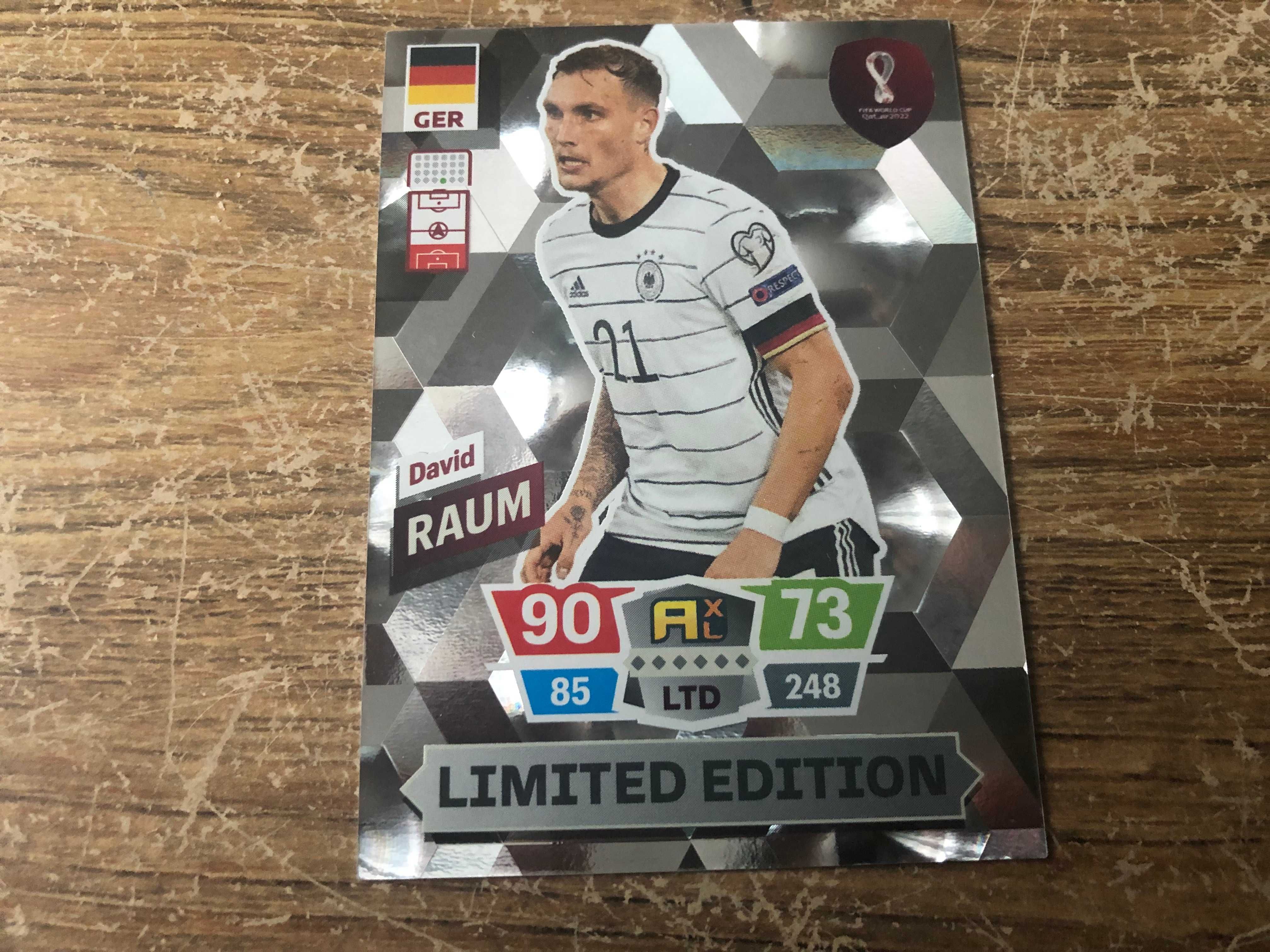 Panini FIFA World Cup Qatar 2022. Adrenalyn XL David Raum