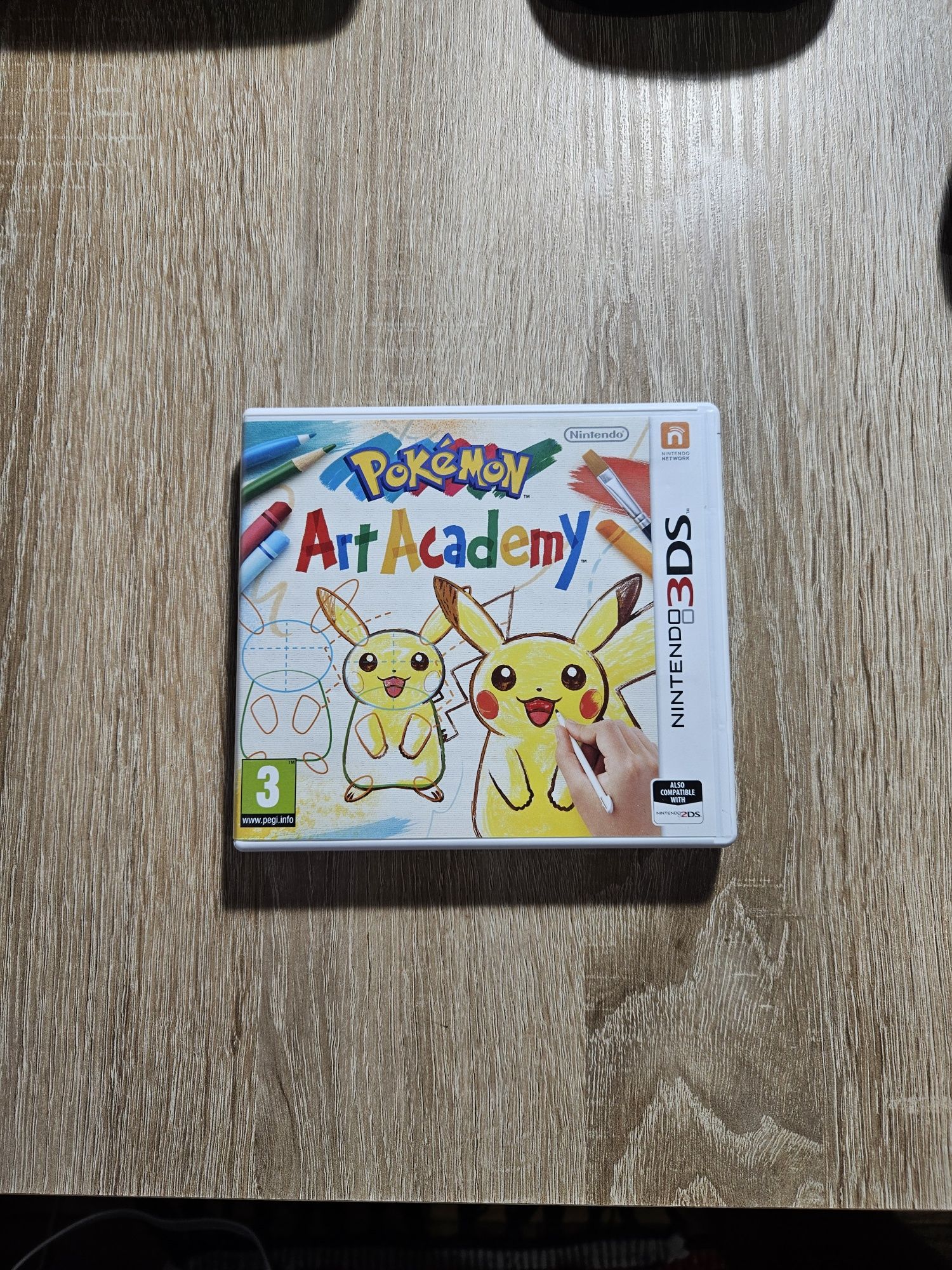 Gra Pokemon Art Academy Nintendo 3DS Rysowanie dla dzieci