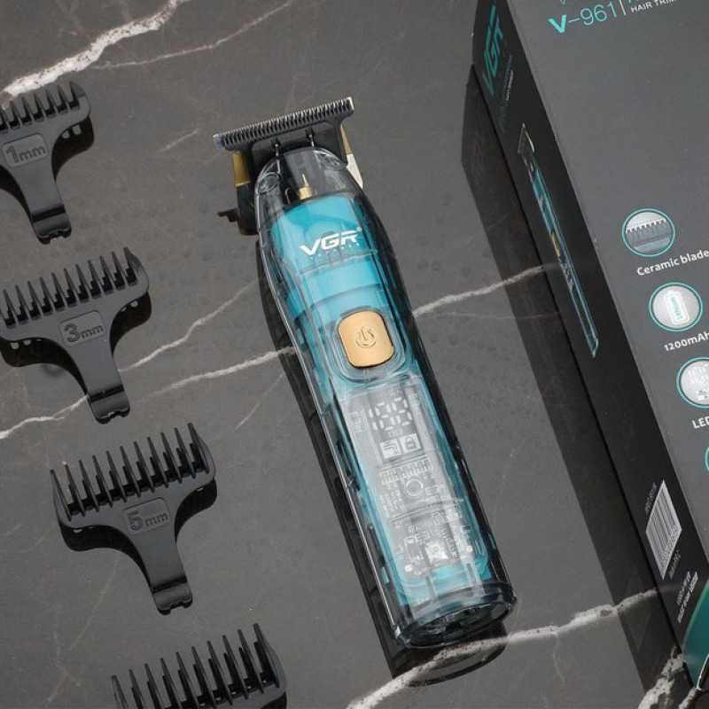 Машинка для стрижки VGR V-961, акумуляторна машинка для стрижки 1-7 мм