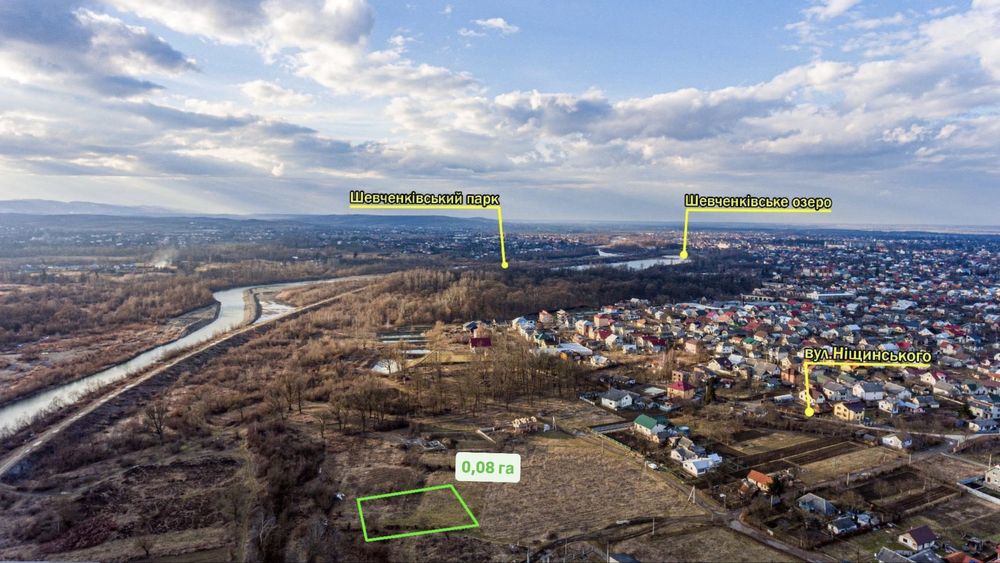 Земельний участок під забудову в.Ніщинського