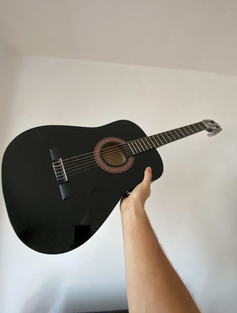 Gitara klasyczna idealna do nauki dla początkujących ZESTAW