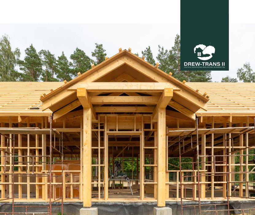 Drewno konstrukcyjne C24 45x95 klejone KVH tarcica świerk skandynawski