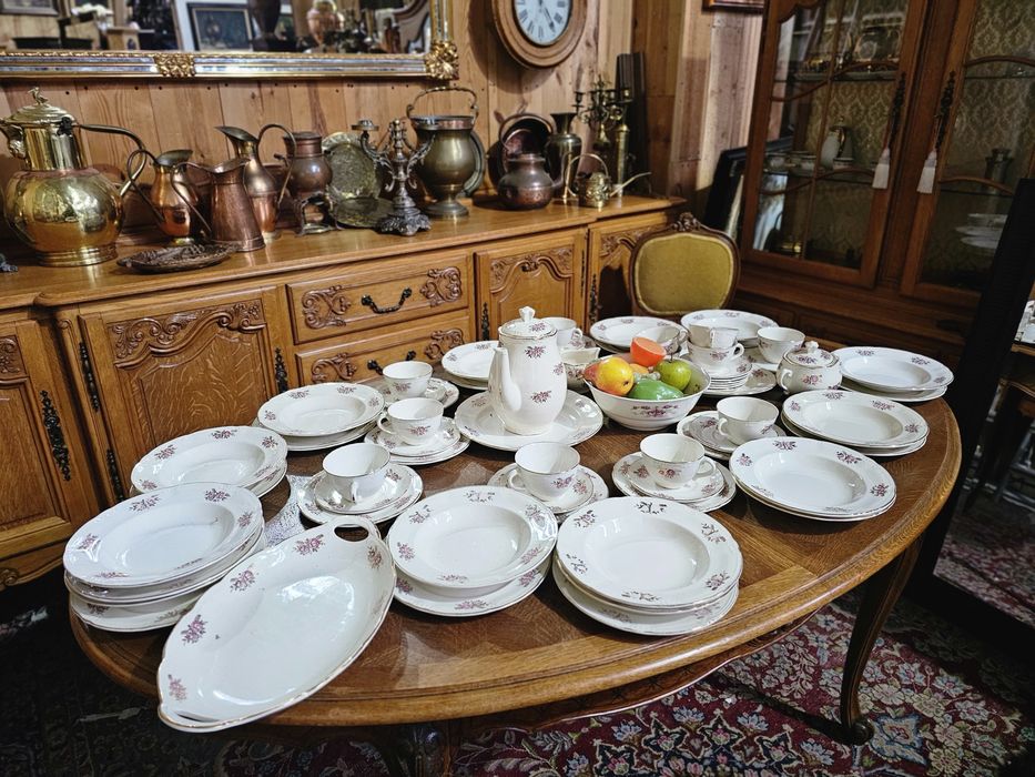 Serwis obiadowo kawowy Boch 51 części #1478 Stylowy Węgrów