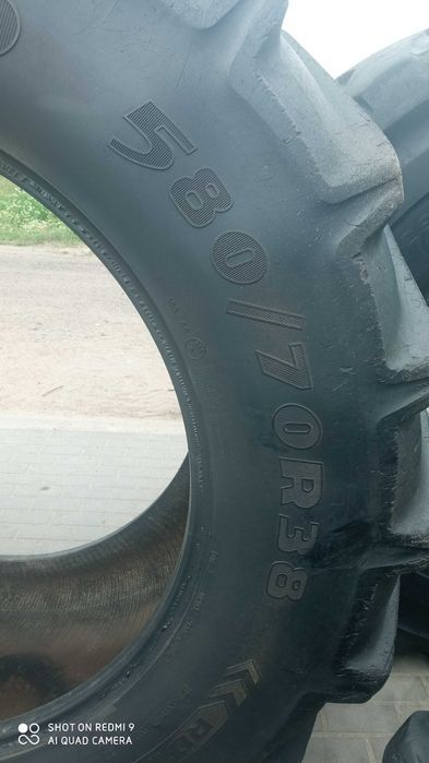 580/70R38 Goodyear Optitrac DT812 J1828 J532 JB118