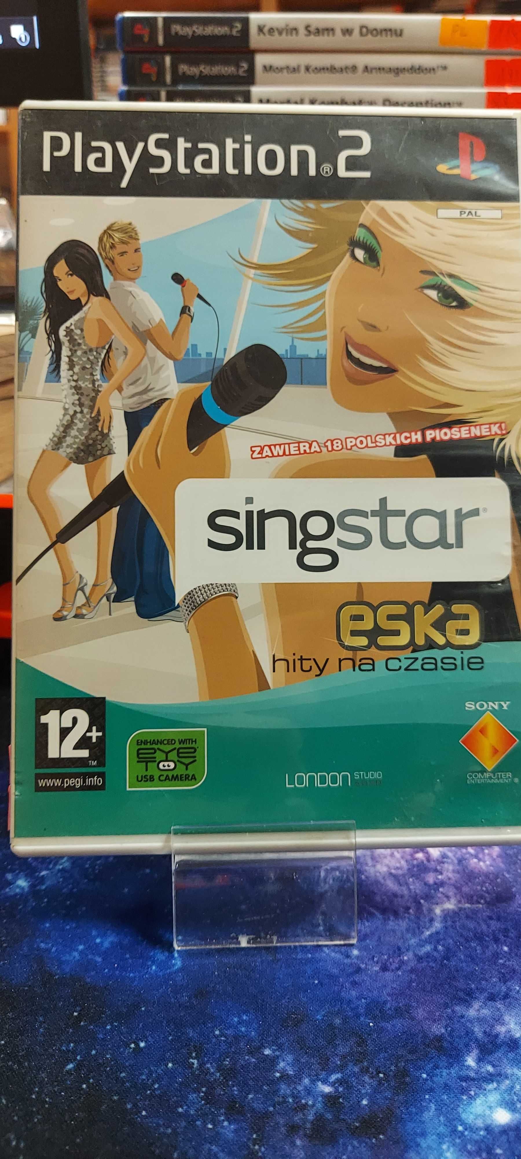 SingStar ESKA: Hity na Czasie PS2, Sklep Wysyłka Wymiana