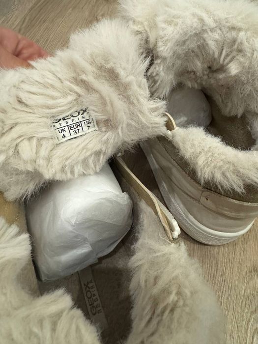 Жіночі зимові черевики Geox оригінальні  37 розмір ІДЕАЛЬНИЙ СТАН !