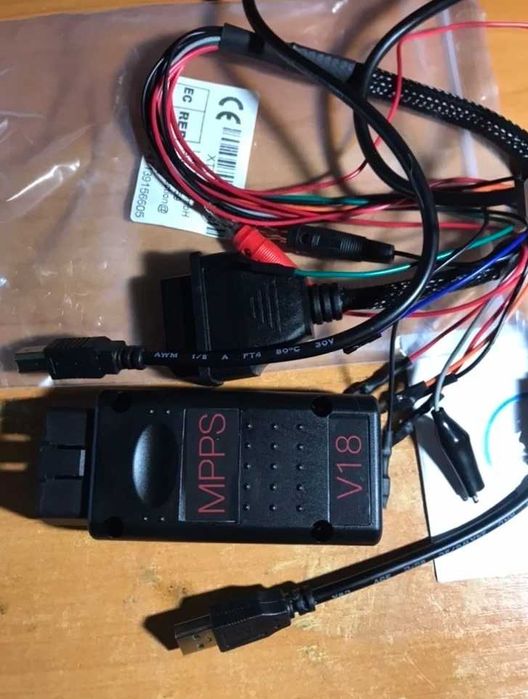 Чип программатор mpps v18 v21 для автомобиля