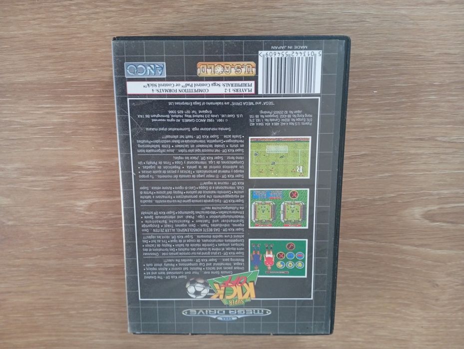 Super Kick Off Sega Mega Drive Completo